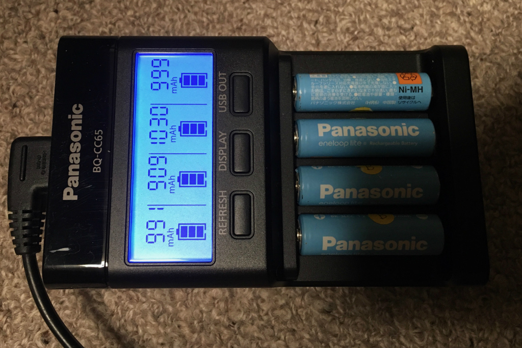 エネループをリフレッシュできるPanasonicのプロ用急速充電器BQ-CC65を ...